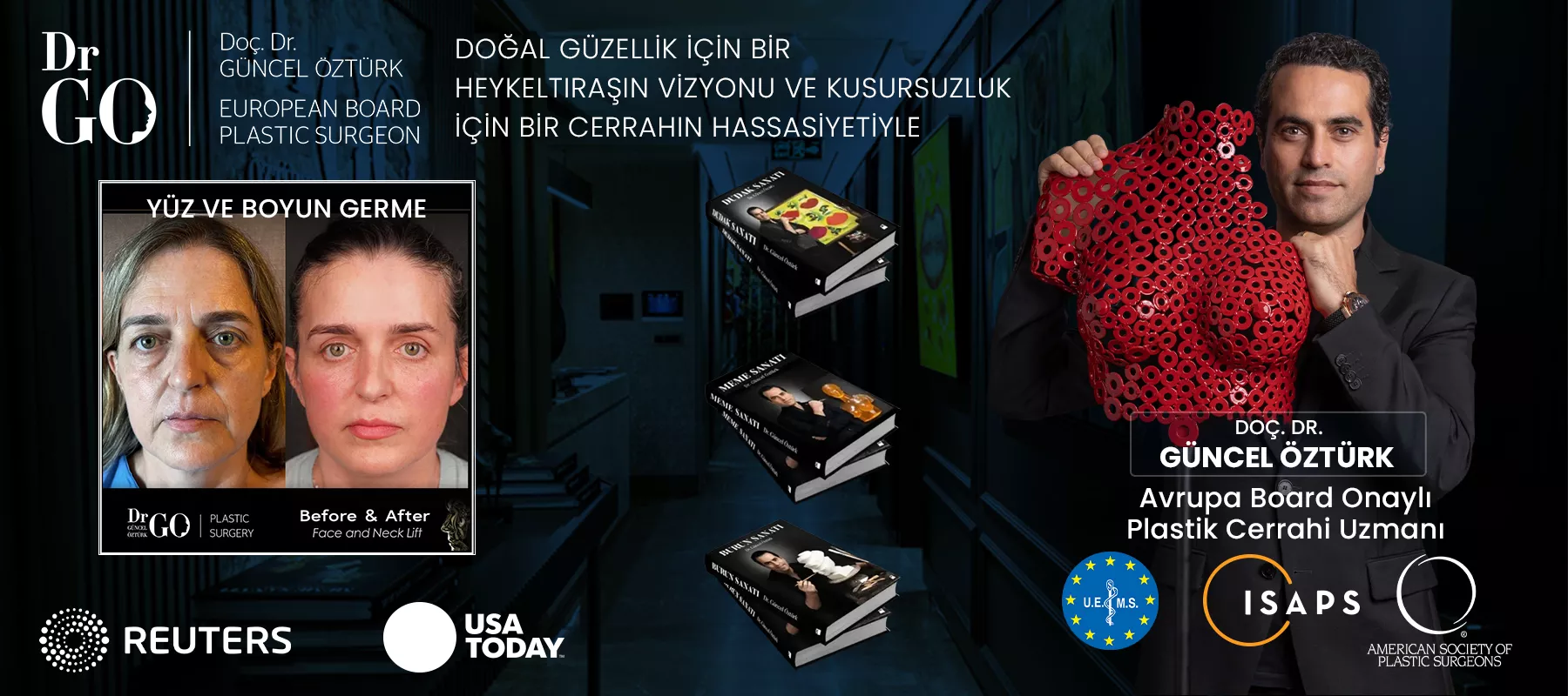 İstanbul, Türkiye'deki En İyi Yüz Germe Cerrahı | Assoc. Prof. Dr. Guncel Ozturk