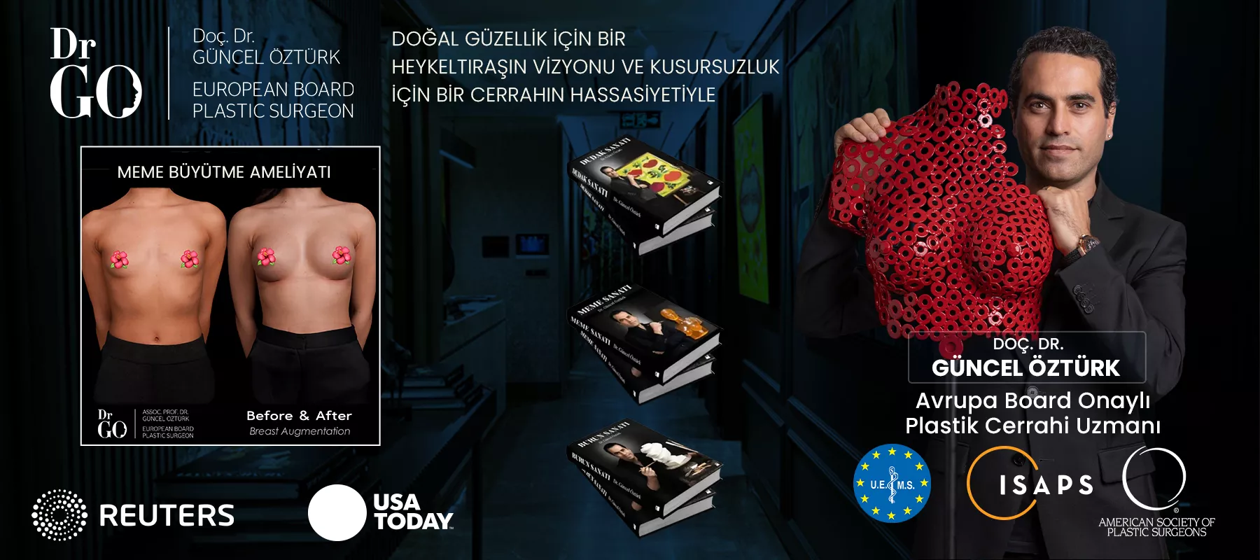 İstanbul, Türkiye'deki En İyi Meme Büyütme Cerrahı | Doç. Dr. Güncel Öztürk