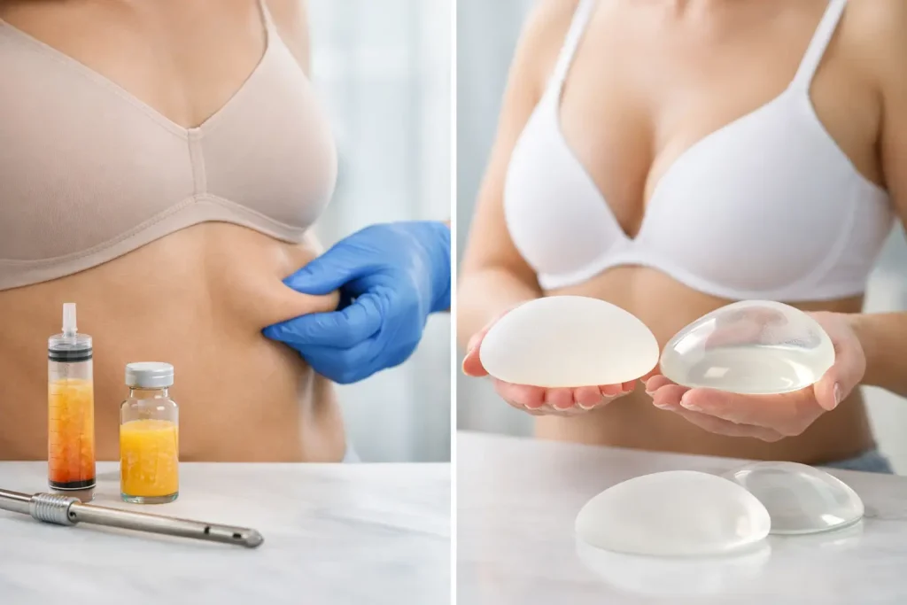 fat-transfer-vs-breast-implants