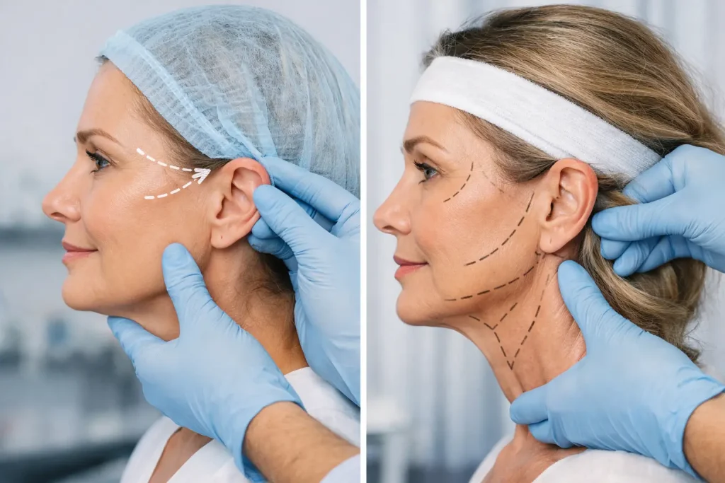 Mini Face Lift ile Klasik Face Lift Arasındaki Farklar