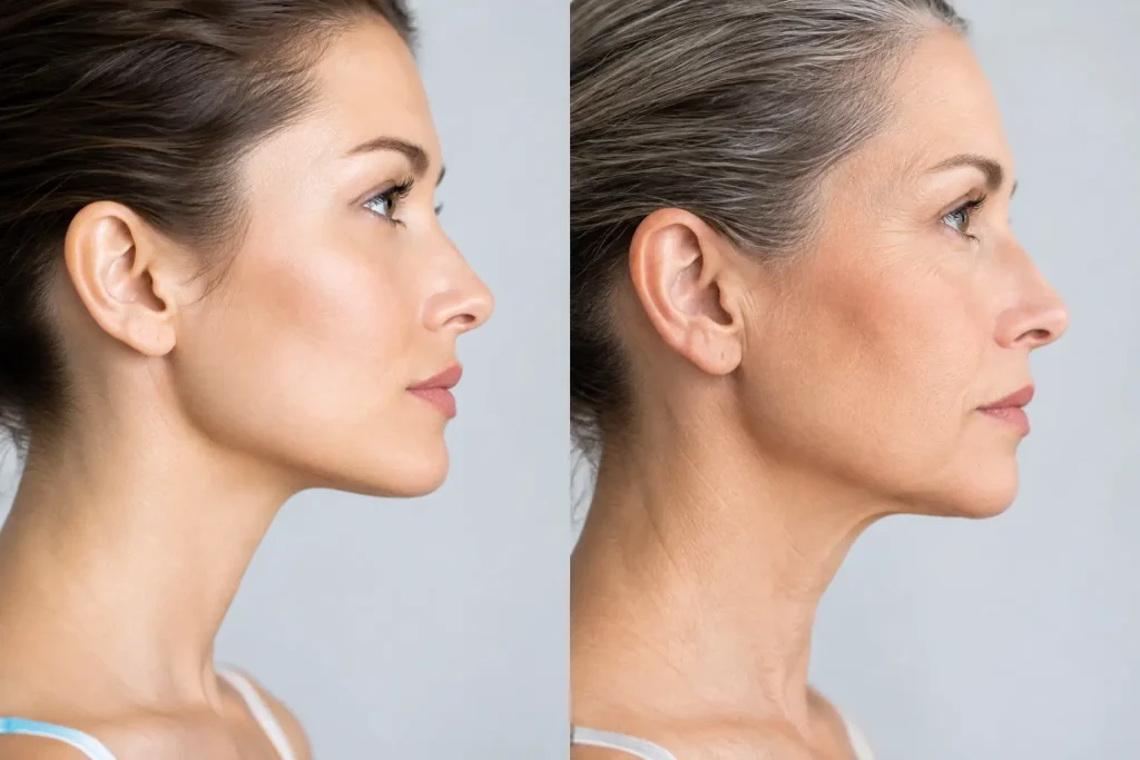 How Does Facial Aging Affect the Jawline?